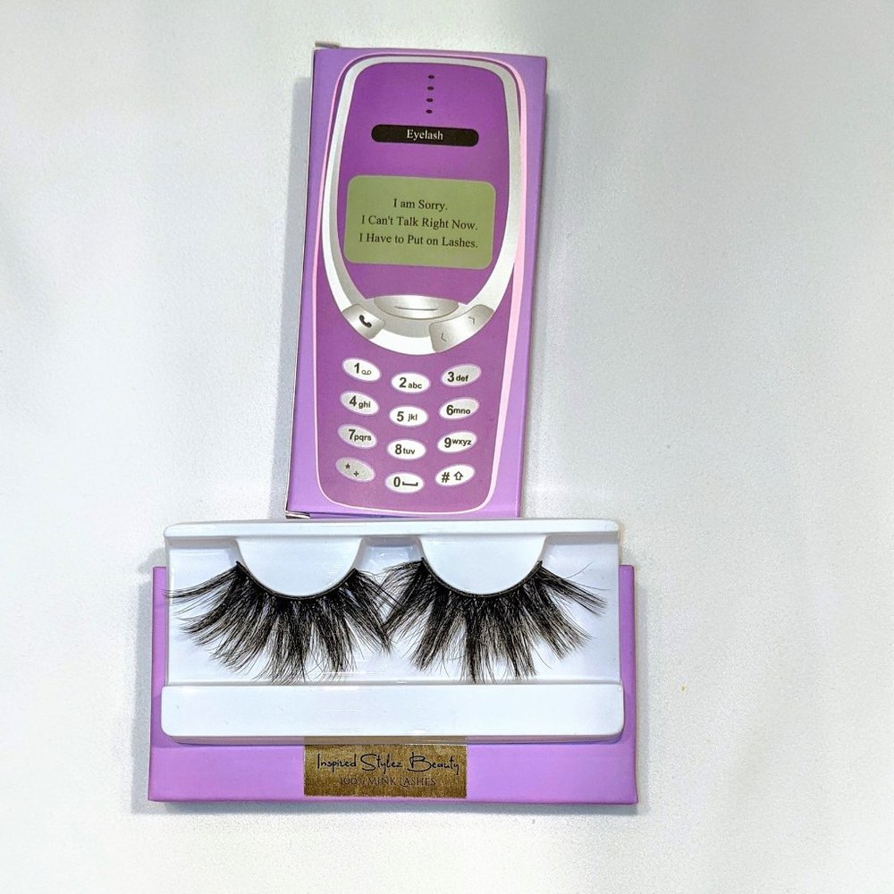 Mink 25mm Strip Eyelashes